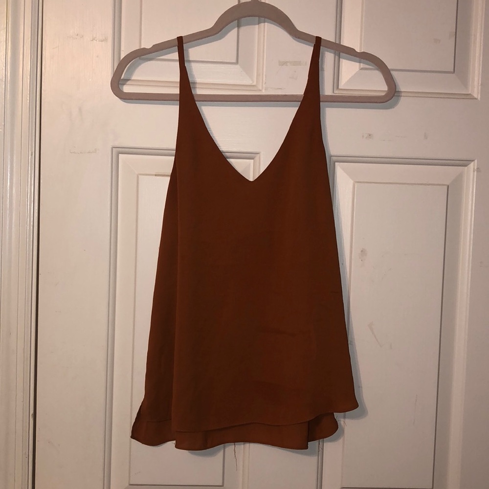Topshop Top Orange - size 6